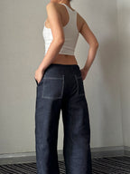 Naomi Denim Pants (Indigo)